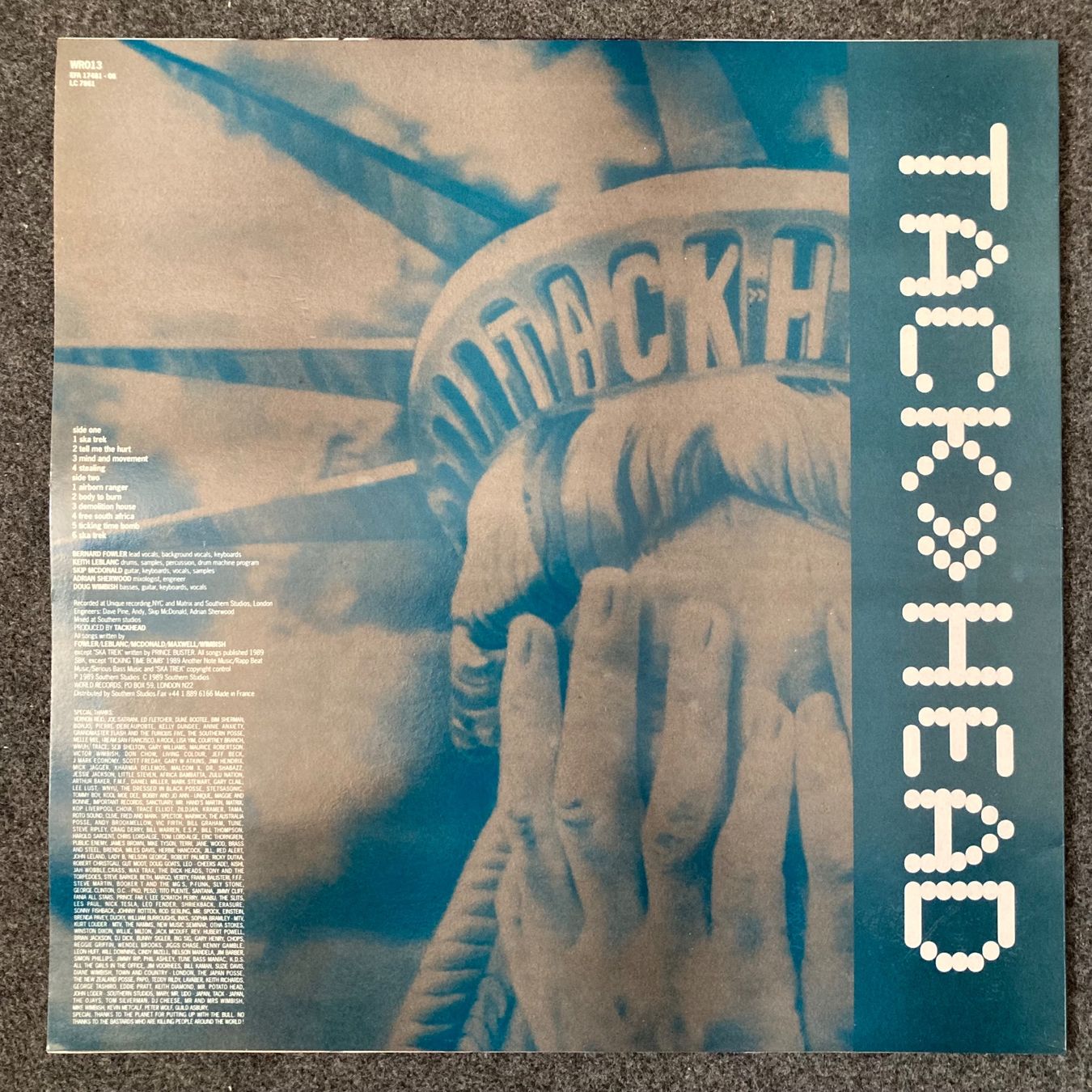 Schallplatten: Tack Head - Friendly As A Hand Grenade - LP – Gebraucht aus dachsen von oheio 1