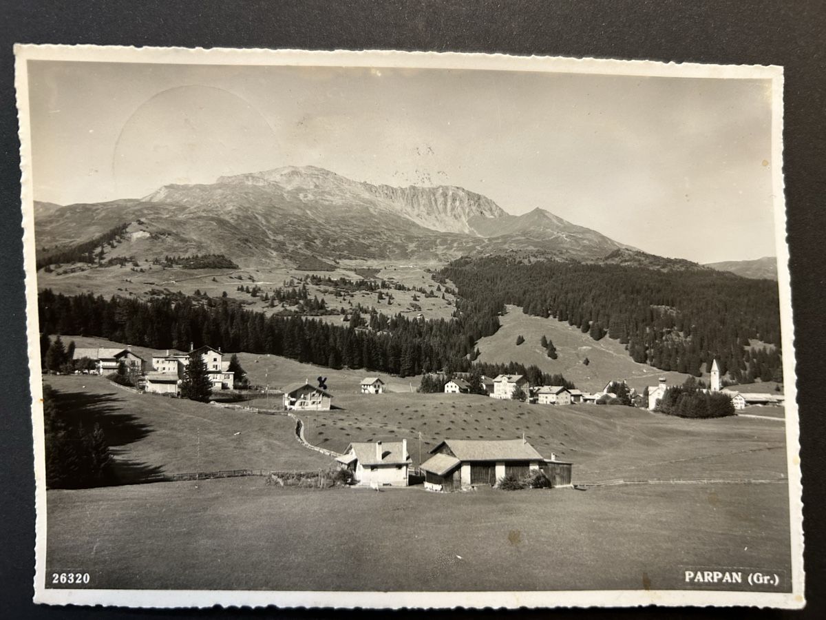 Cartoline postali: Parpan GR – Usato da Fanas venduto da Alessio11