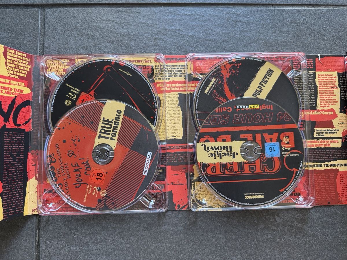Alle DVDs: Quentin Tarantino XX Blu-ray Box – Gebraucht aus Zürich von cENS0R 4