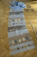 Vorhangstoff bedruckt, 740x70cm, blau (T:1)