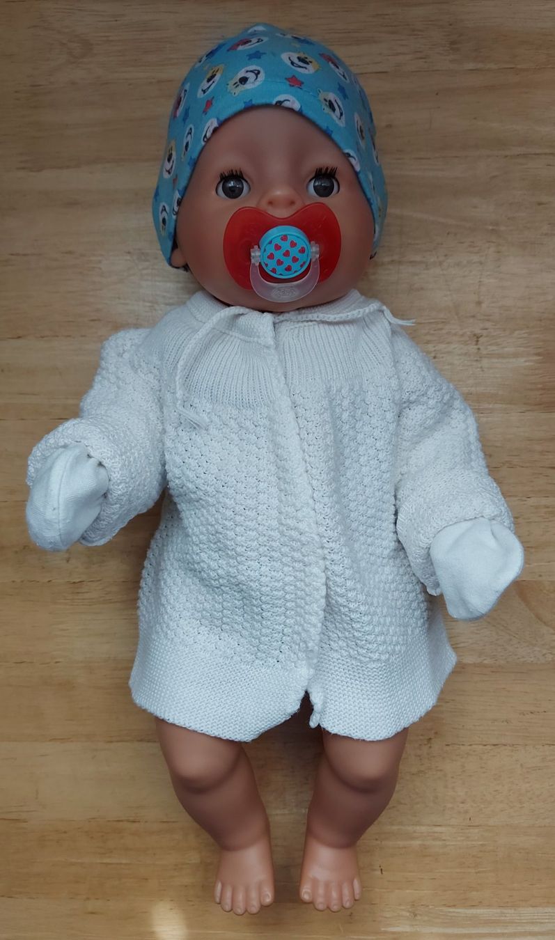 Puppen: Baby born mit Trage – Gebraucht aus Steinen von bruvlatur86 2