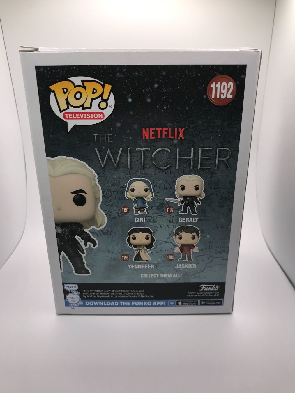 Funko Statuette: Funko POP - 1192 - Geralt - The Witcher - Chase – Nuovo e nell'imballaggio originale da Allschwil venduto da Bullach 1