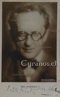 Max Adalbert (1874-1933) Schauspieler - Autogramm