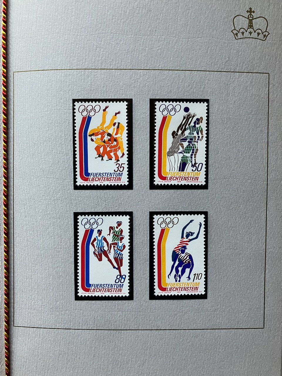Tous les timbres: Liechtenstein Folder 1973-78 postfrisch – D'occasion à Nesslau par zueri6 3