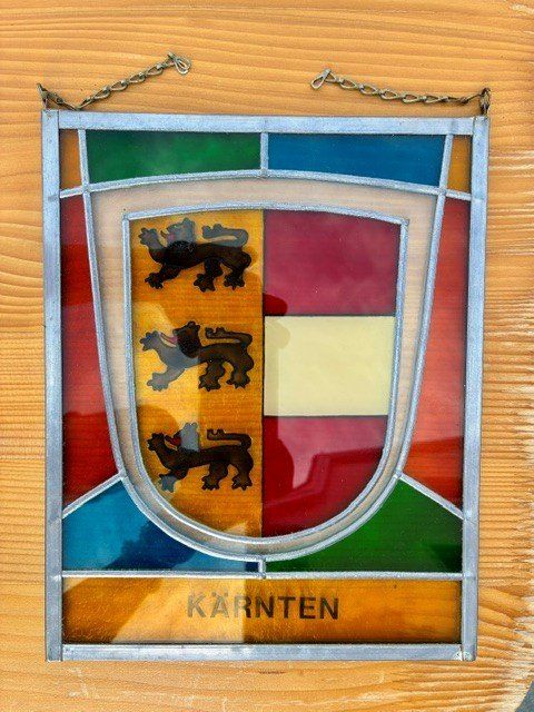 Autres antiquités ou arts: Wappenscheibe mit Kärntner Wappen – D'occasion à Basel par holunder76