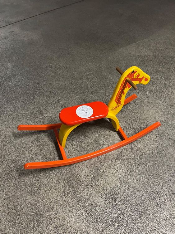 Wisa Gloria Spielzeuge: Retro Schaukelpferd Holzpferd Wisa Gloria – Gebraucht aus Würenlos von ollag01