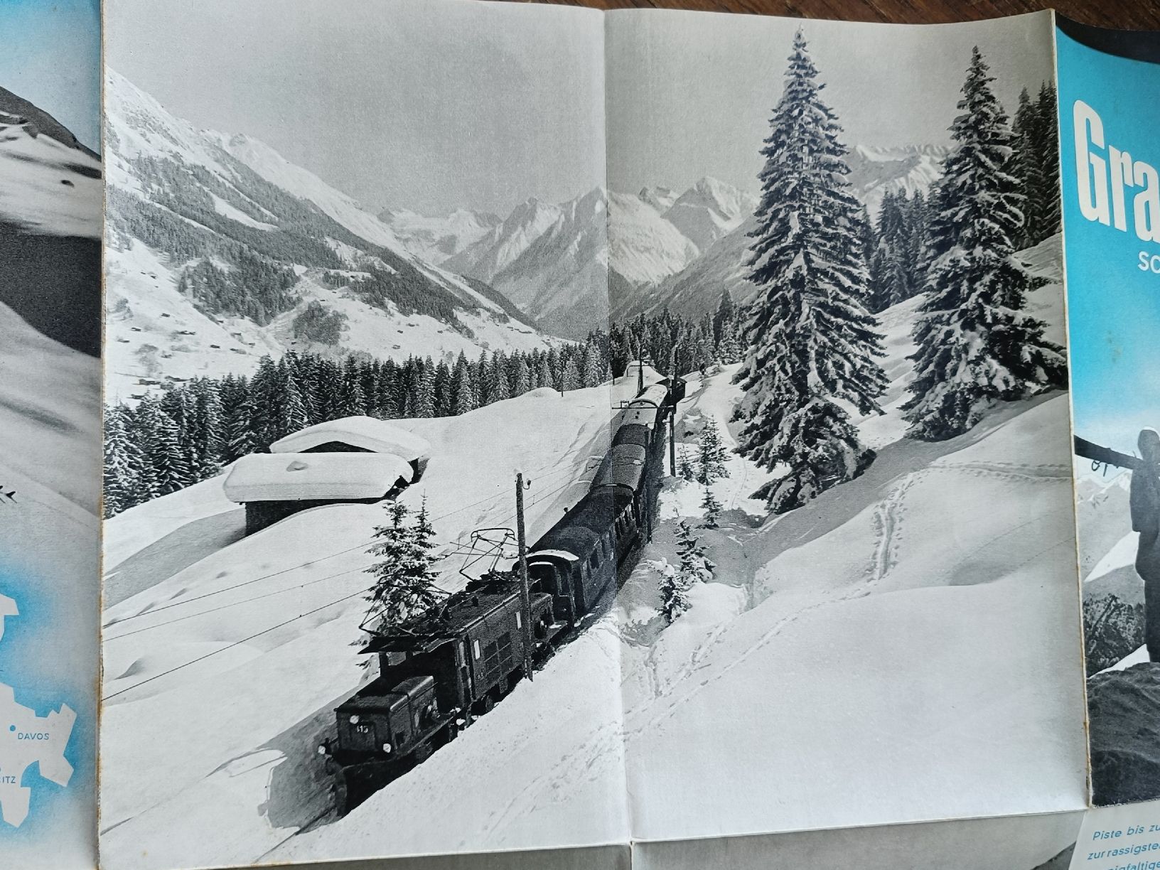 Documenti: Alter Prospekt / Graubünden - Ausgabe ca. 1939 – Usato da Brugg AG venduto da Ente015 6