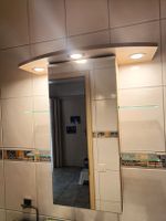 Spiegelschrank Holz, Licht, Steckdose in Schreinerqualität