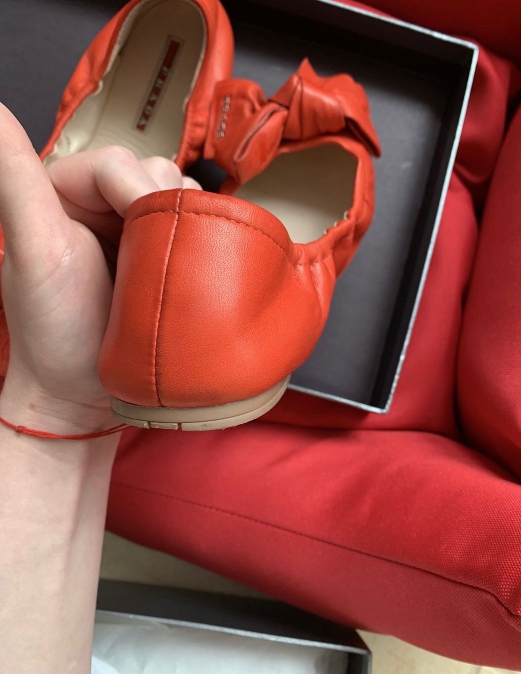 Prada Scarpe per ragazze: Ballerinas Prada – Nuovo e nell'imballaggio originale da Zell LU venduto da AliAli24 7
