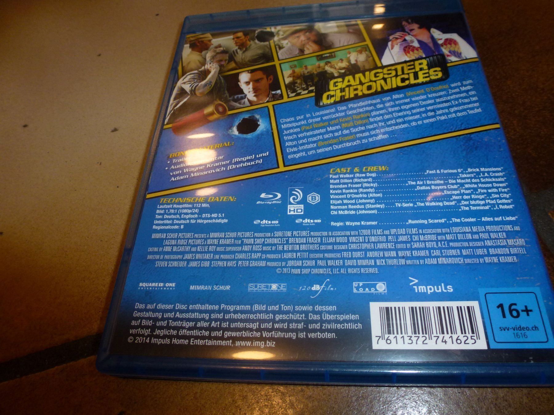 Tutti i DVDs: Gangster Chronicles BLU-RAY – Usato da Olten venduto da Disc-Verkauf 2