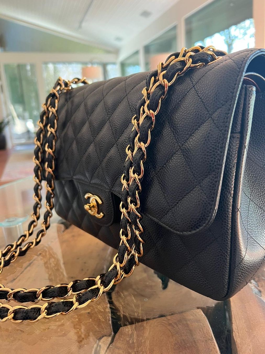 Chanel Borse da donna: CHANEL Jumbo Handtasche – Nuovo (secondo la descrizione) da Bonstetten venduto da Swiss4Sale 4