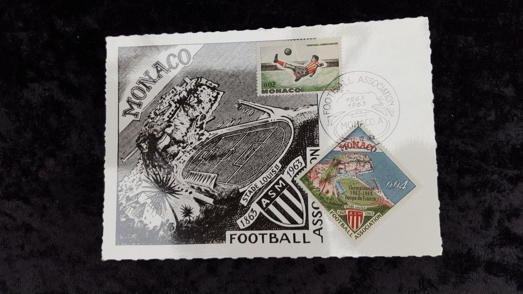 Tous les timbres: 4 Postkarten von Monaco – D'occasion à Reinach par 3Guggerli 4
