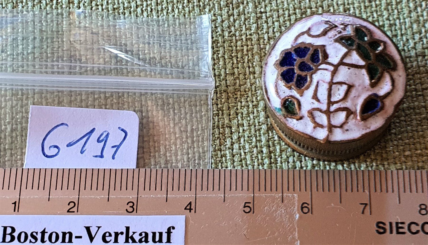 Contenitori & Simili: G197  Kleine Schwere Dose mit 2 ? Löcher – Usato da Reinach BL venduto da Boston-Verkauf 4