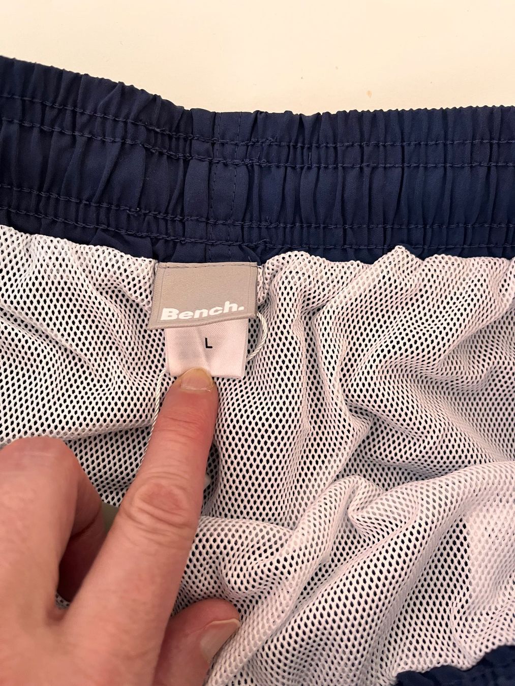 Bench Costumi da bagno: BENCH, Badeshorts, Grösse L, Farbe Dunkelblau – Nuovo e nell'imballaggio originale da Rudolfstetten venduto da gst_g7xl 1