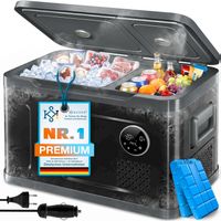 KESSER Kompressor Kühlbox 49L schwarz