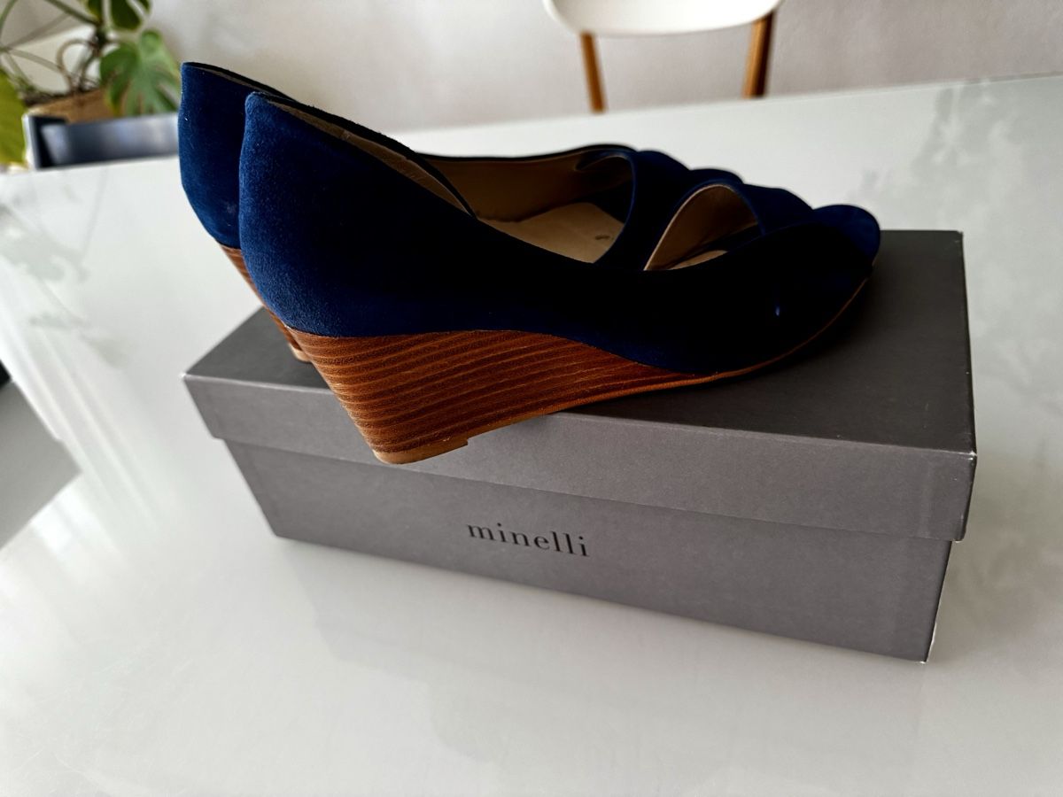 Scarpe da donna: Escarpins Minelli bleus – Nuovo (secondo la descrizione) da Prilly venduto da ste_fani