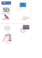 FDC - Enveloppes 1er jour - Pro Aero - Lot 7
