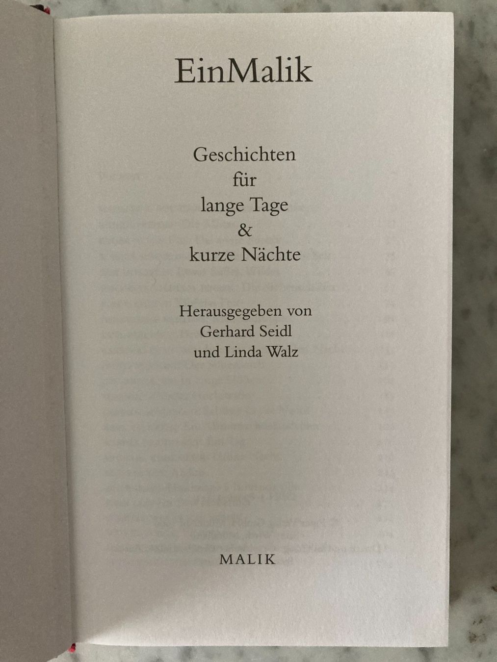 Libri: EINMALIK  27 GESCHICHTEN  /  27 AUTOREN – Usato da Subingen venduto da ArtBead 2