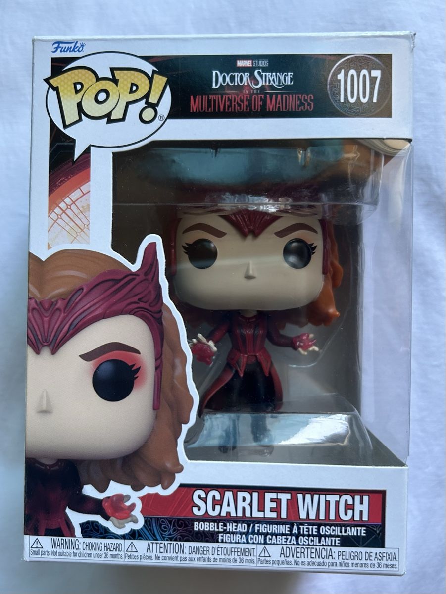 Funko Statuette: Funko Pop Marvel Wanda # 1007 – Usato da Prangins venduto da car_tv79