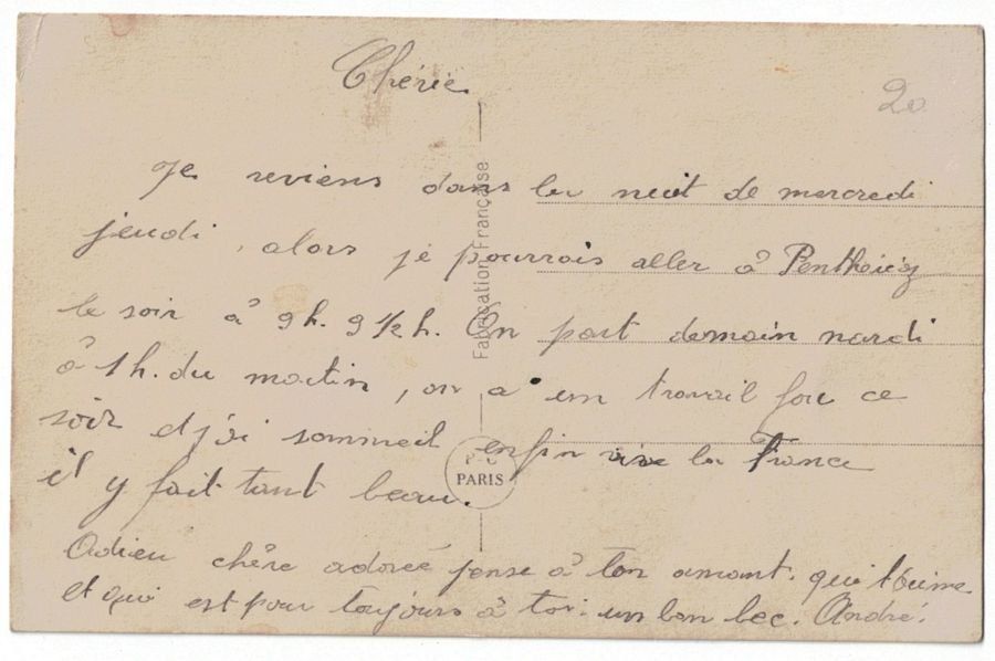 Cartoline postali: Romantik: Paar in der Stube – Usato da Frauenfeld venduto da POML 1