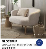 2er Sofa neuwertig ,Glostrup, aus Jysk kaum gebraucht