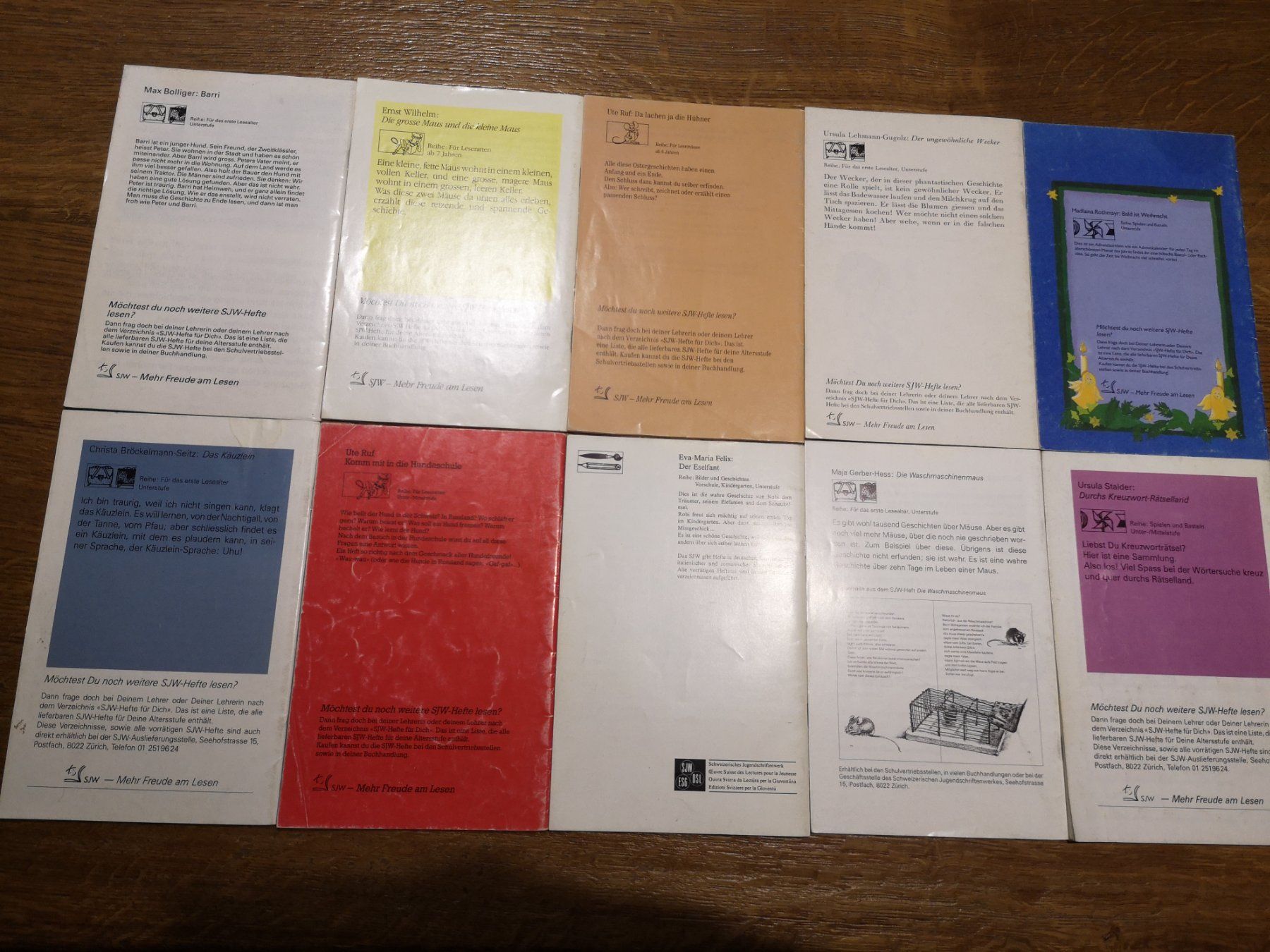 Bücher: SJW Hefte Sammlung – Gebraucht aus Vordemwald von Esel04 1