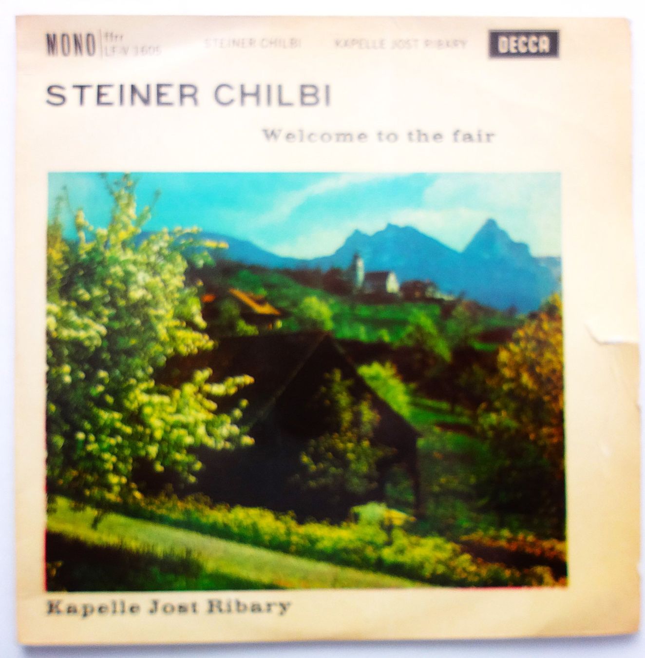 Dischi in vinile: 5 seltene Jost Ribary 10'' Ländler LPs – Usato da Hemishofen venduto da Phonomandy 8