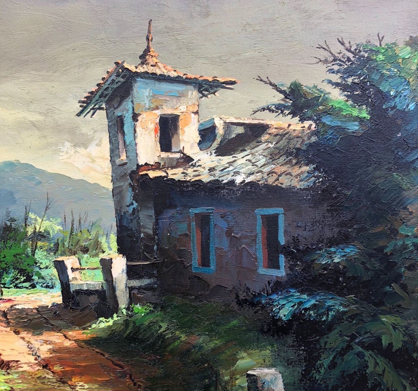 Dipinti: Impressionistische Ölgemälde 110x80 cm – Usato da Grenchen venduto da Elenka 2