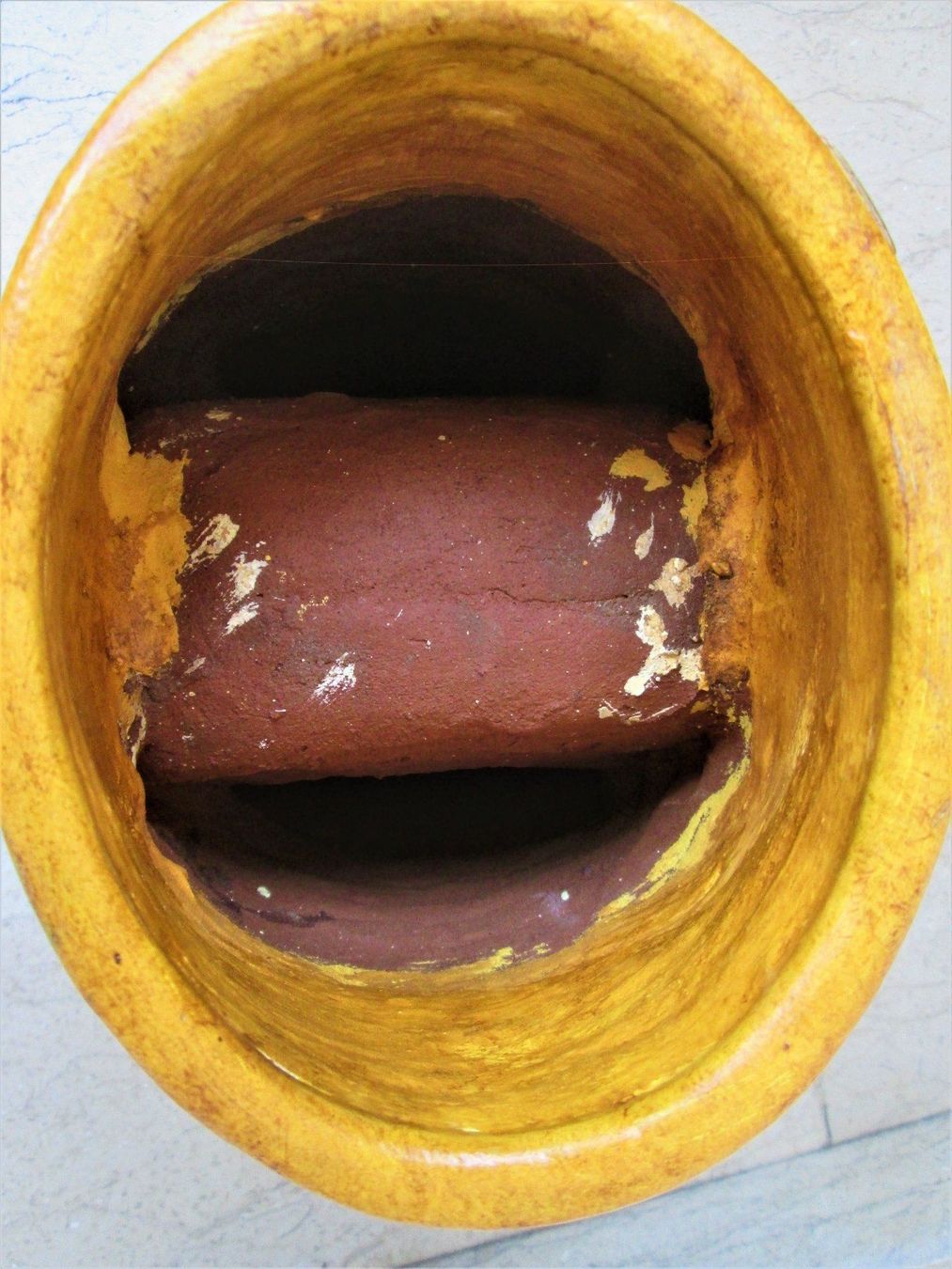 Vasen & Gefässe: Ethnische Vase aus Terrakotta – Gebraucht aus Sementina von babucia 4