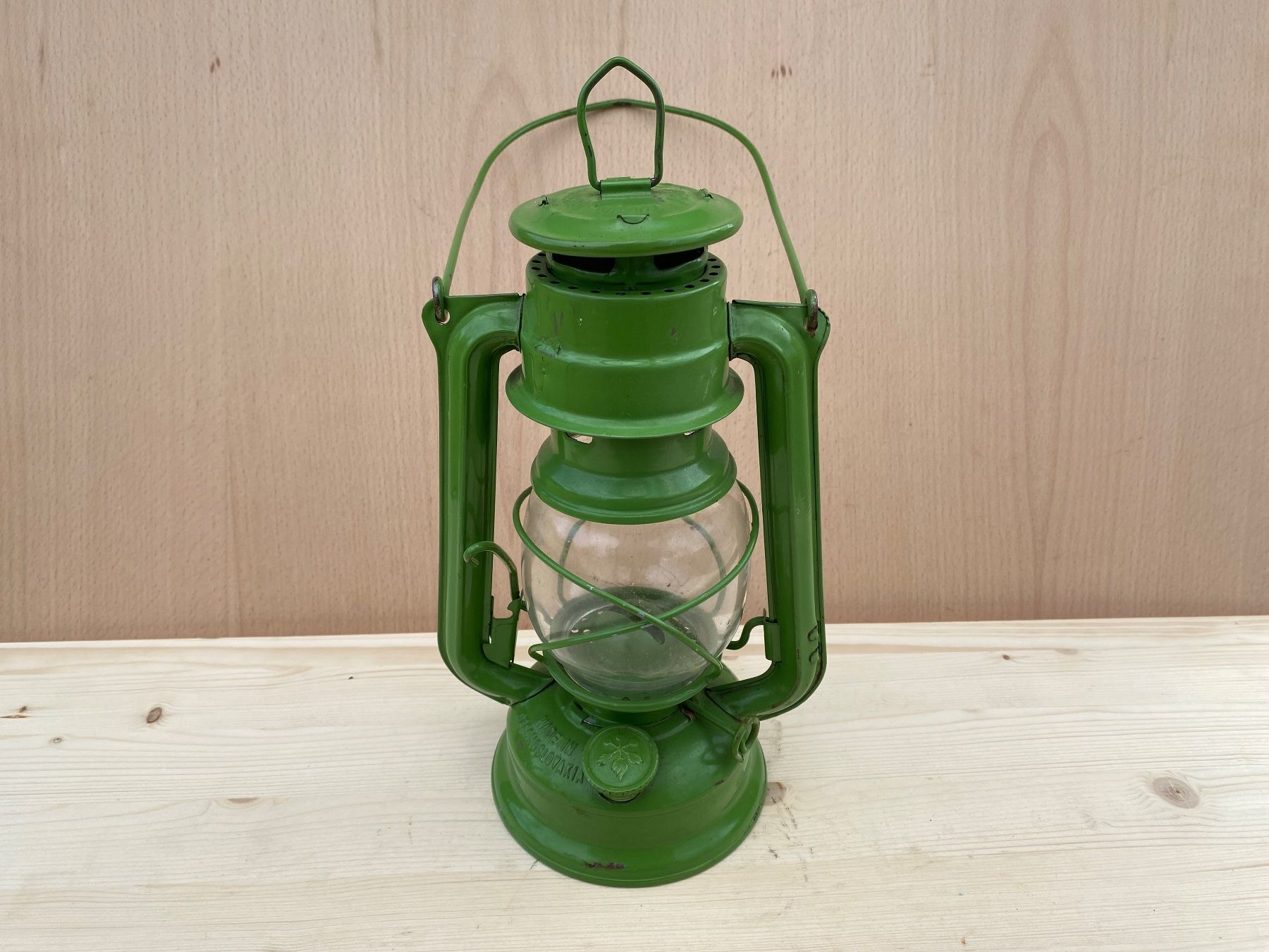 Lampade: schöne alte Meva Petrollampe / Sturmlampe – Usato da Feldbach venduto da Olive1