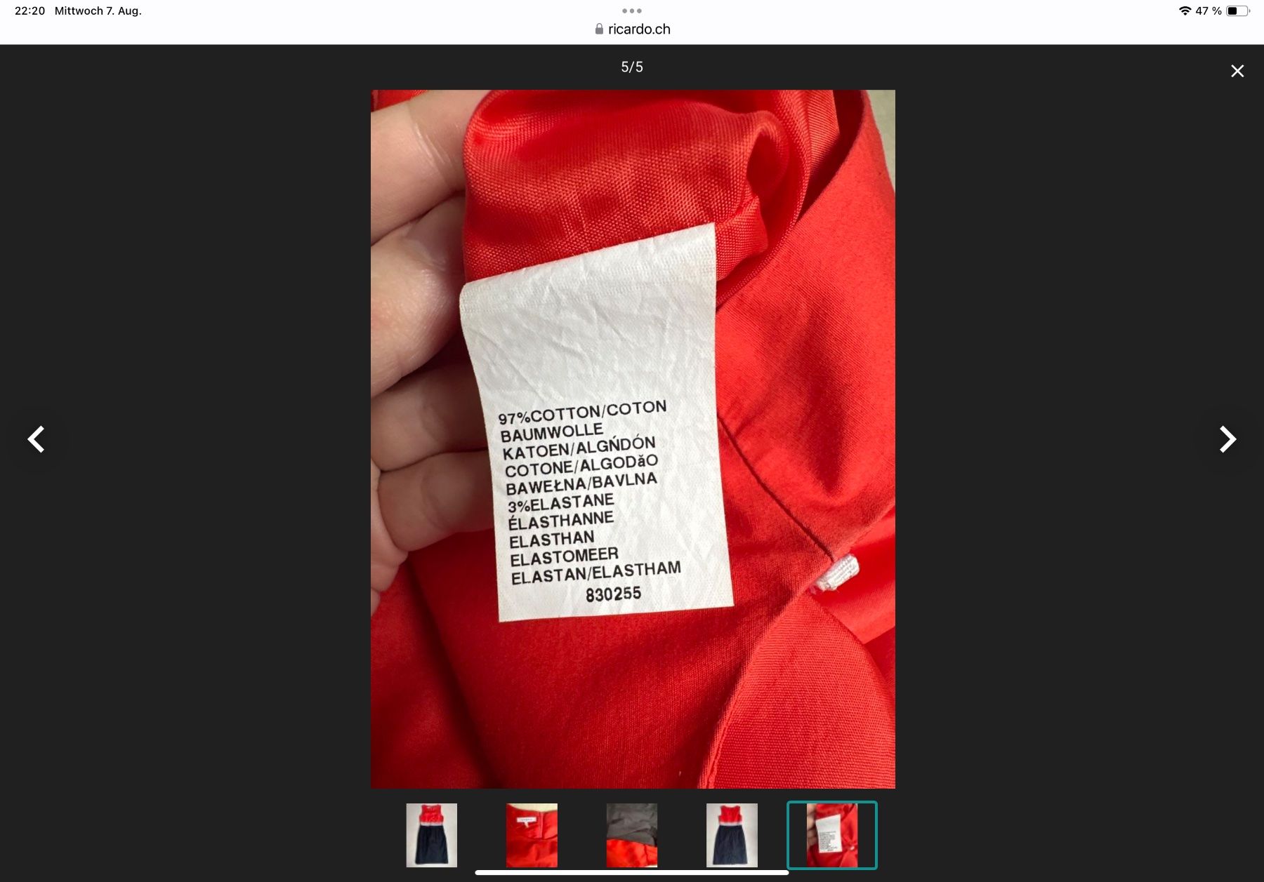 Kleider: Sommerkleid gr 36 – Gebraucht aus Langnau am Albis von Judithsebi 2