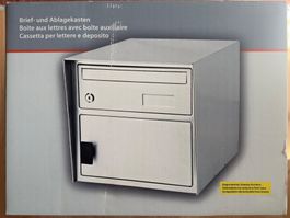 BRIEFKASTEN  Aluminium  Postkonform