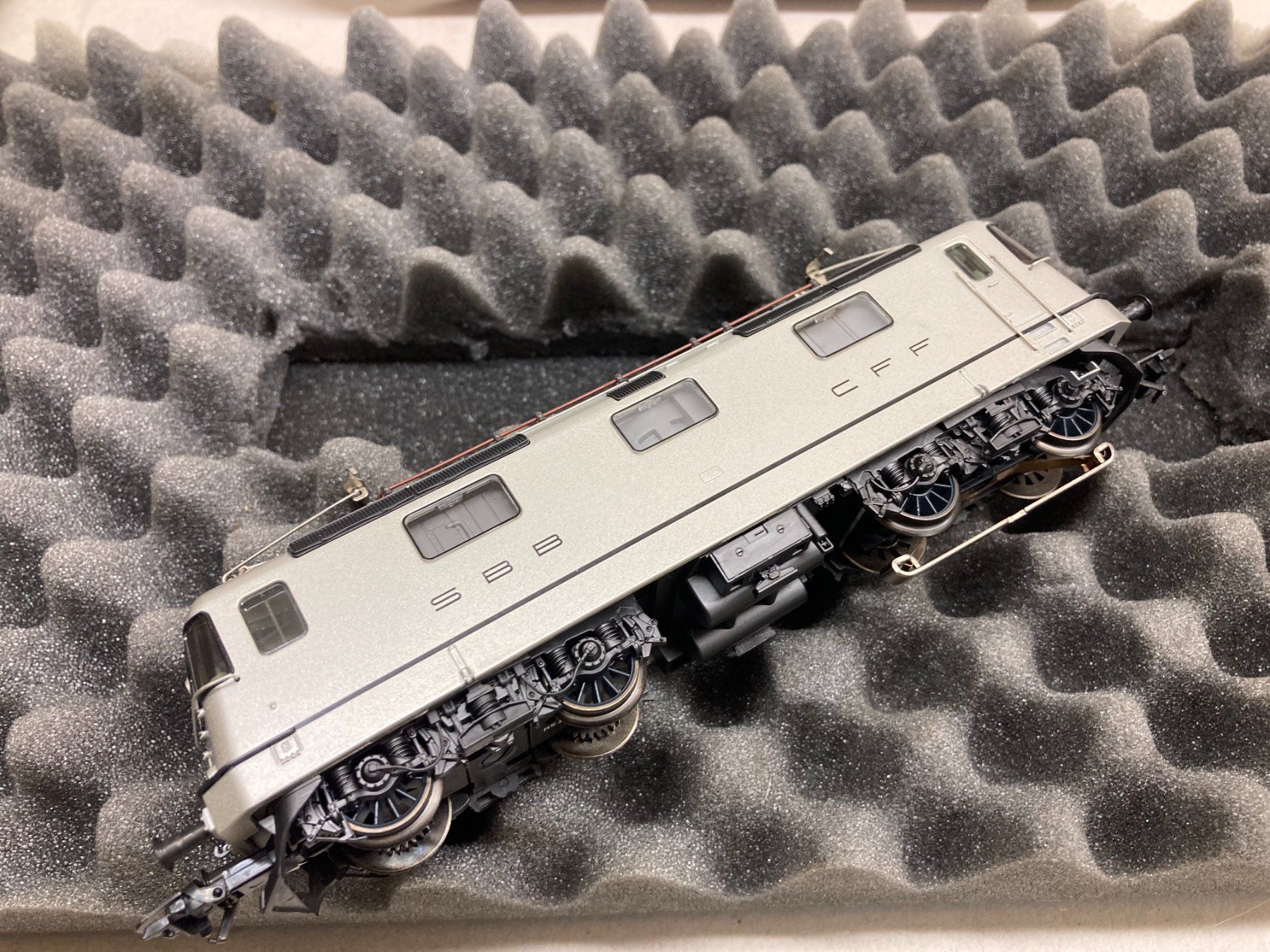 Märklin Trains électriques: 83434 Märklin Re 4/4 II Techno-Silber – Neuf (Voir description) à Sarnen par Pheggli 1