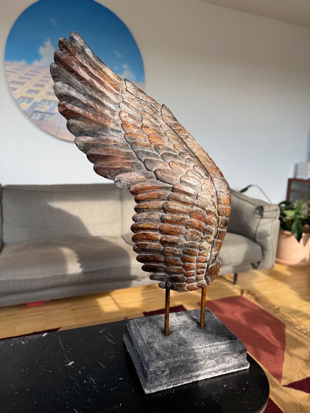 Sculture & Statue: Flügel Kunstobjekt - beflügelnd – Usato da Zuerich venduto da John 3