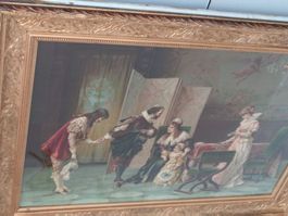 Litho - Luigi Crosio - Heiratsantrag