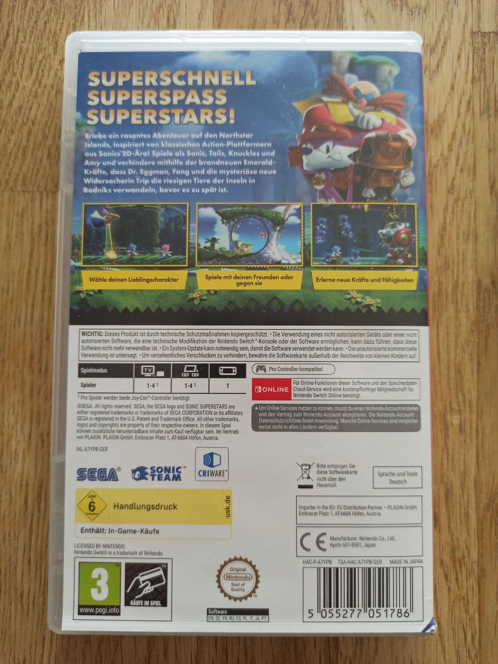 Giochi: Sonic Superstars - Nintendo Switch / NSW – Usato da Oberweningen venduto da mar_87mx 1