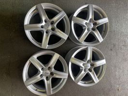 4x ALUTEC Alufelgen 18 Zoll – Audi Q7 – 8Jx18 ET52, sehr gut