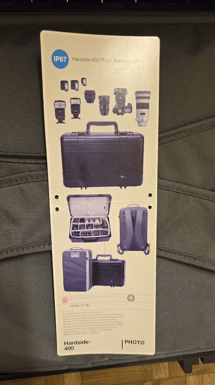Lowepro Reisekoffer: Lowepro Valise Hardside 400 Photo – Neu (gemäss Beschreibung) aus Boncourt von ellez90 2