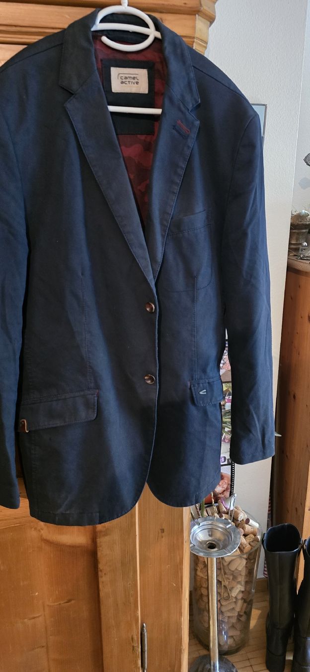 Camel Giacche: CAMEL active Sakko Jacket Gr. 52 dunkelblau – Usato da Basel venduto da Jcva 4
