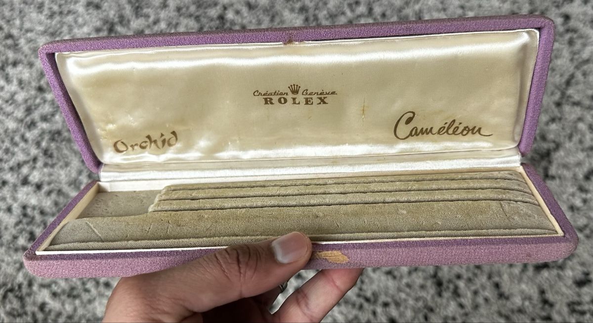 Rolex Orologi: Rolex cameleon box pink vintage – Usato da Genève venduto da LionKing- 3