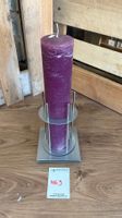 0469 Posten Raureif Kerze aus Liquidation