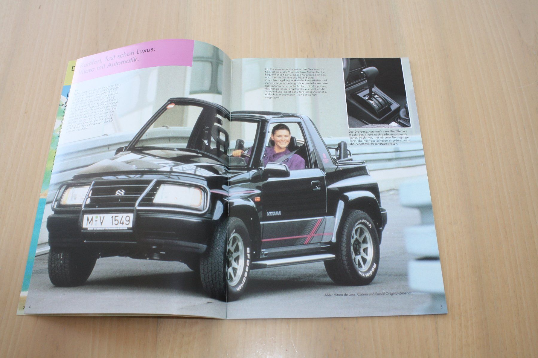 Documenti: Suzuki Vitara Prospekt 8/1992 – Usato da Wikon venduto da erwin400 2