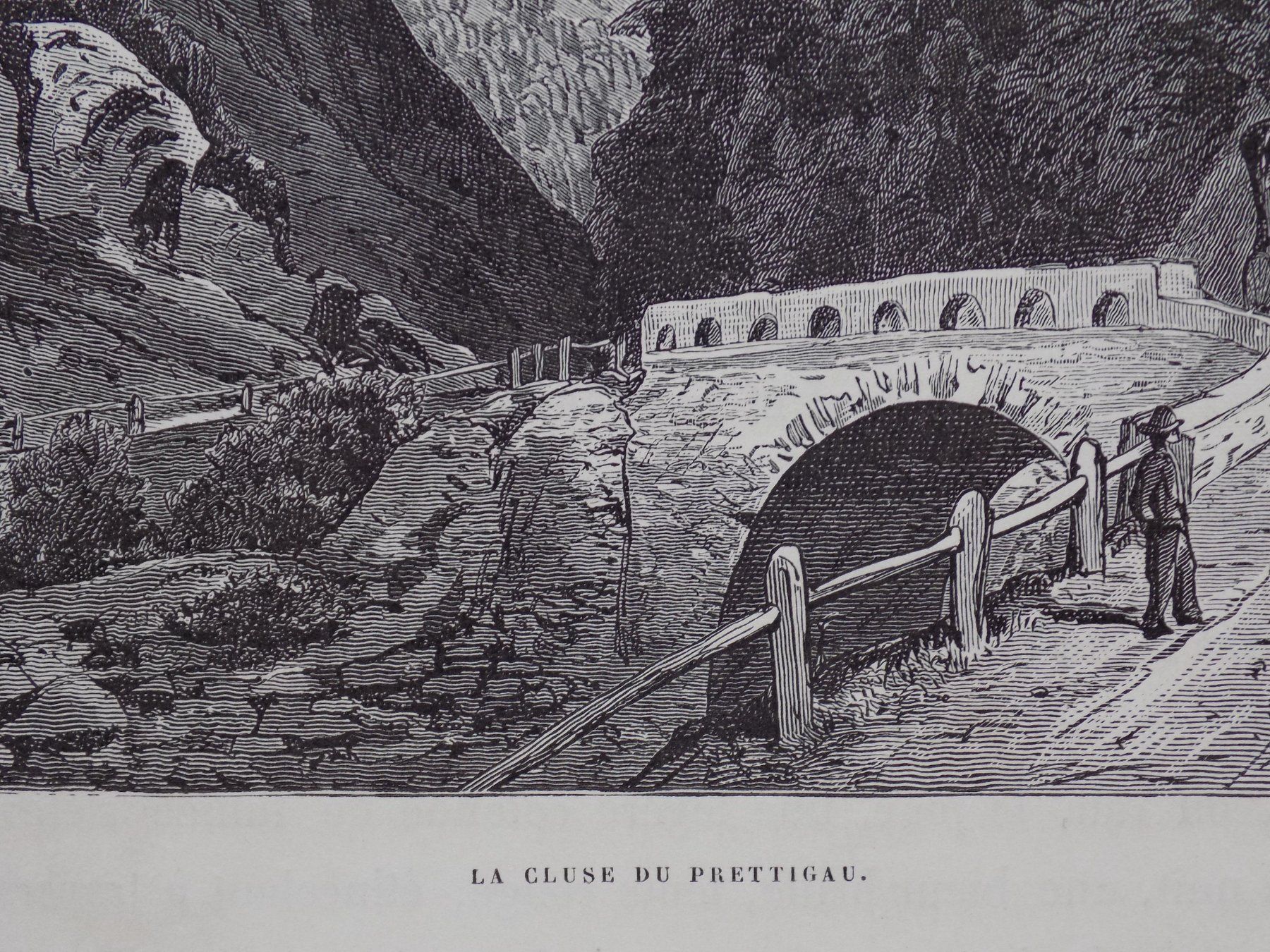 Gravures: Prättigauer Klus – D'occasion à Risch par Rischli15 9