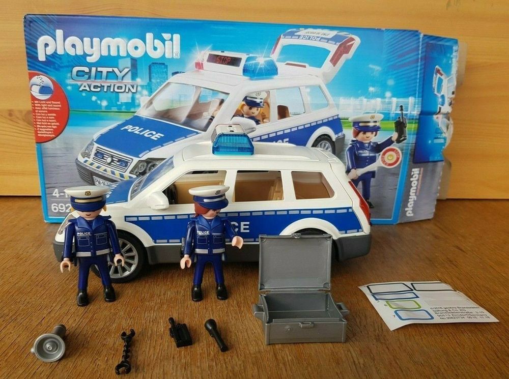 Playmobil® - Voiture de policiers avec gyrophare et sirène - 6920