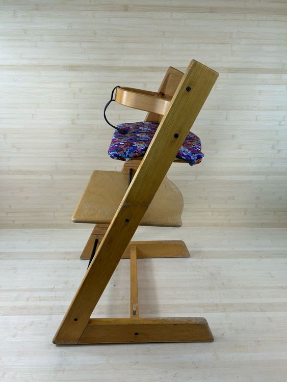 Stokke® Tripp Trapp inkl. Kissen & Holzbügel / Buche 5