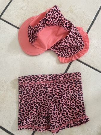 Neues Migros Badehösli mit Sonnen Badehut UVP 50+Gr.86