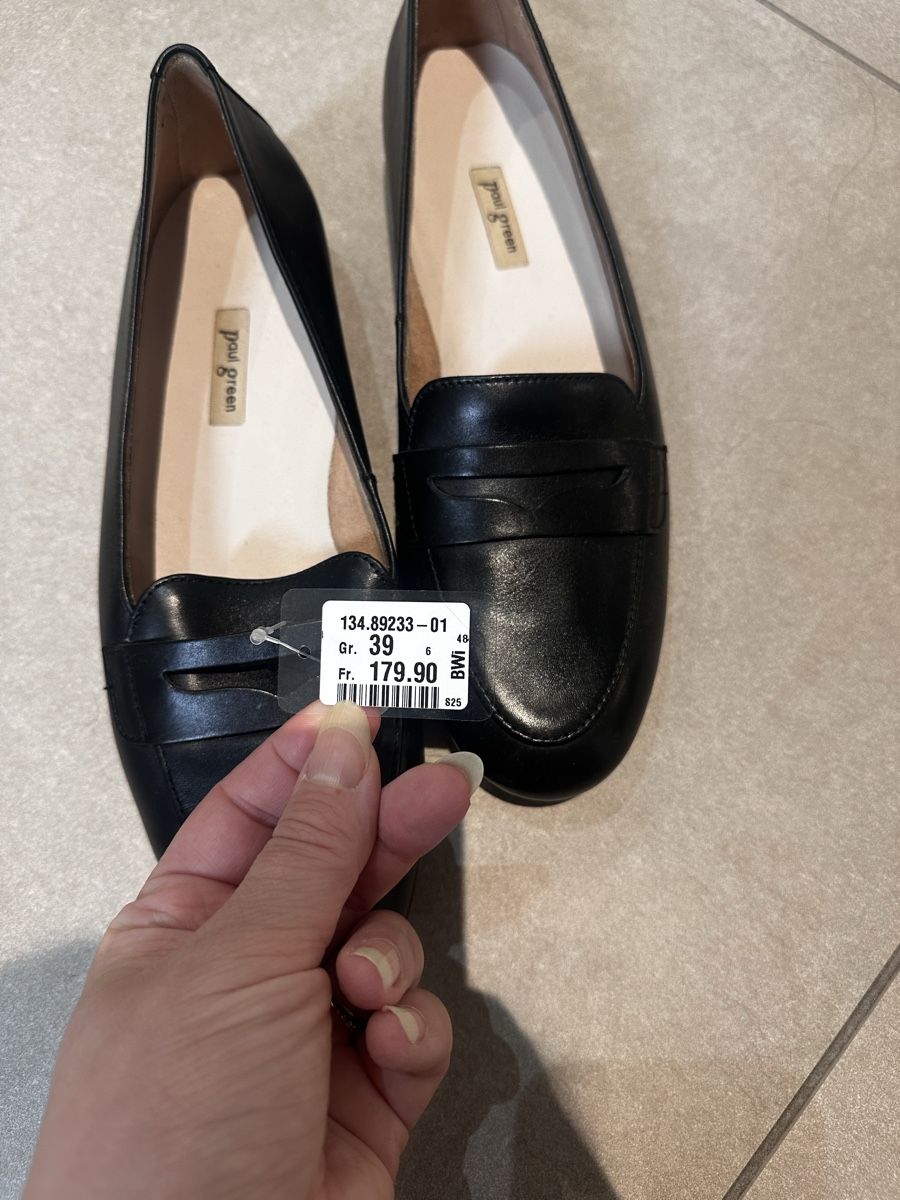 Paul Green Scarpe da donna: Paul Green Echtleder Loafer Gr. 39 neu – Nuovo e nell'imballaggio originale da Zürich venduto da millaiana 4