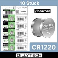Koonenda CR1220 Knopfzellenbatterie - 10 Stk.