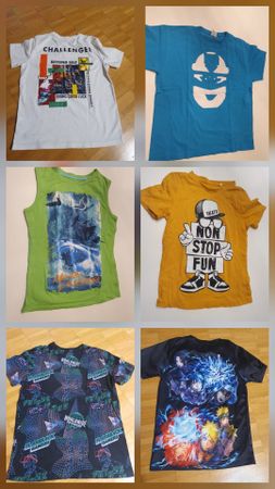 Verschiedene Tshirts für Jungen je- 5 Fr