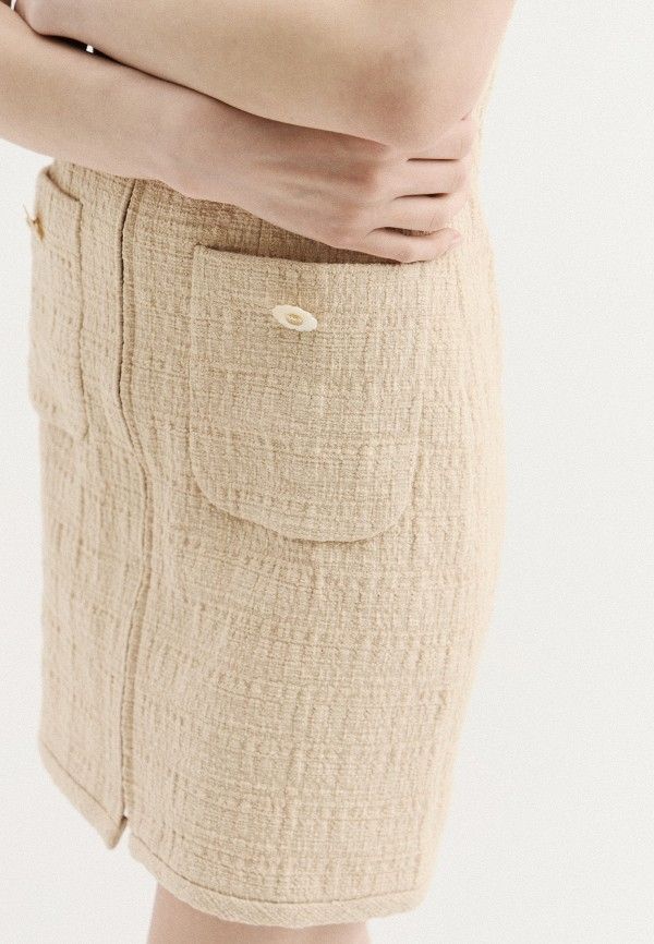 Sandro Vestiti: Sandro Beige Midi/Mini Dress – Nuovo (secondo la descrizione) da Pfeffingen venduto da Elegant_trend 3